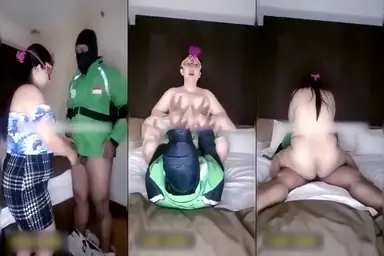 Bokep Indo Tante BBW Prank Ojol HD